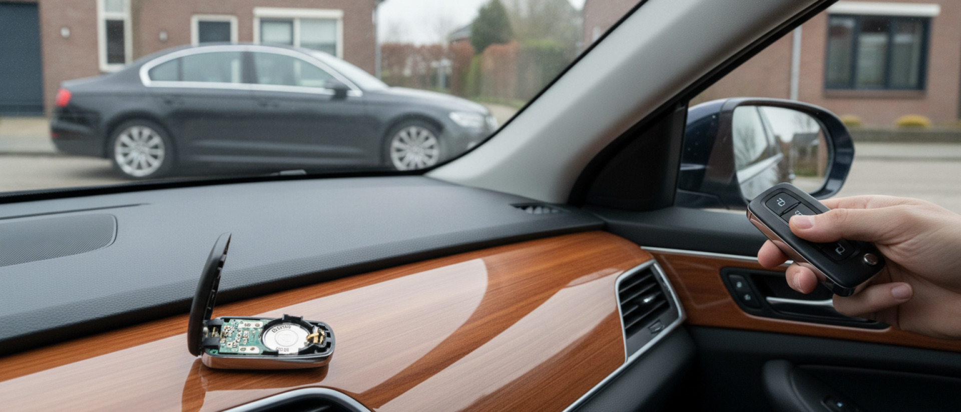 Autosleutel batterijcontact vervangen voor storingsvrije afstandsbediening