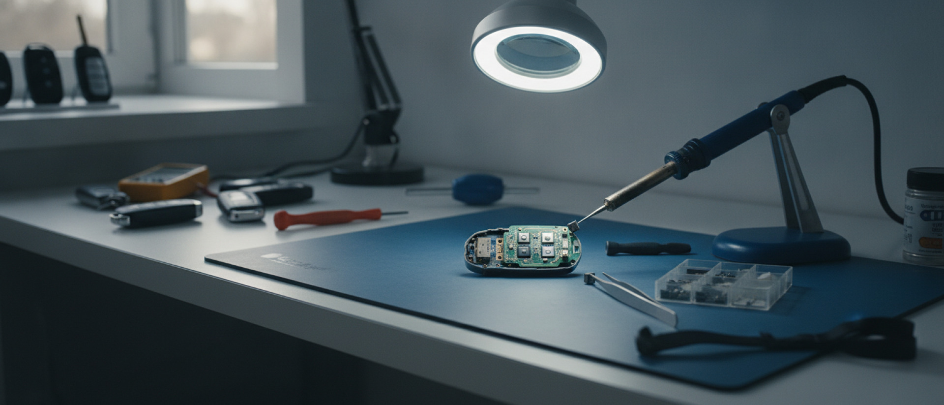 Autosleutel microswitch vervangen Autosleutel microswitch vervangen uitgelegd