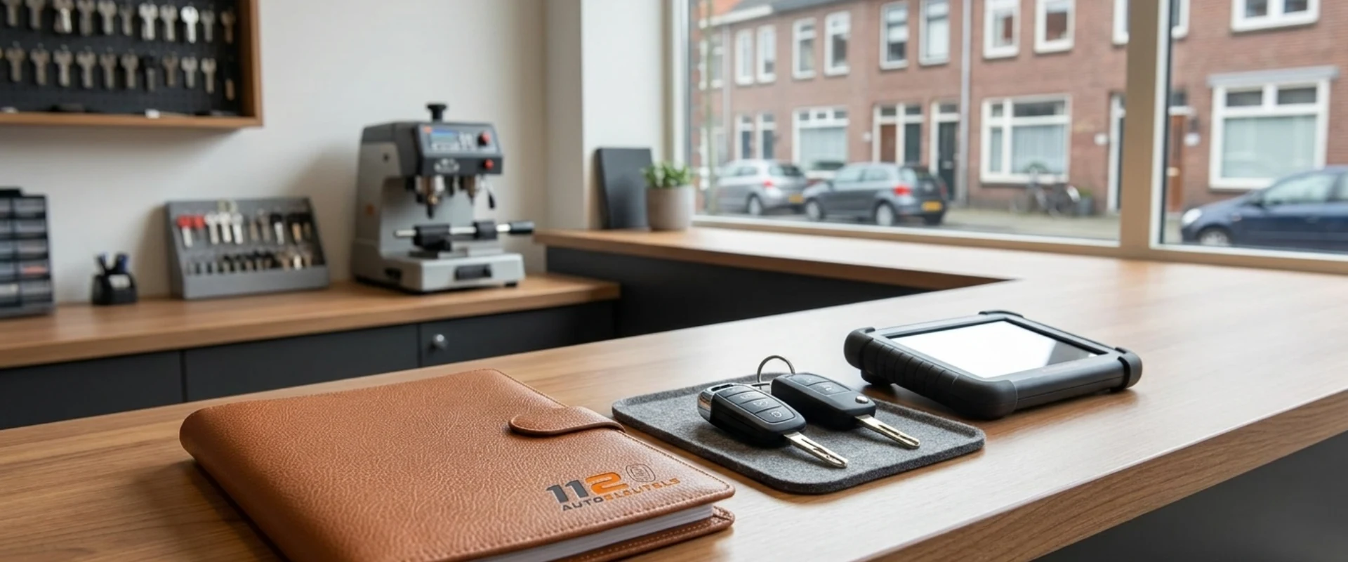 autosleutelservice winkel interieur