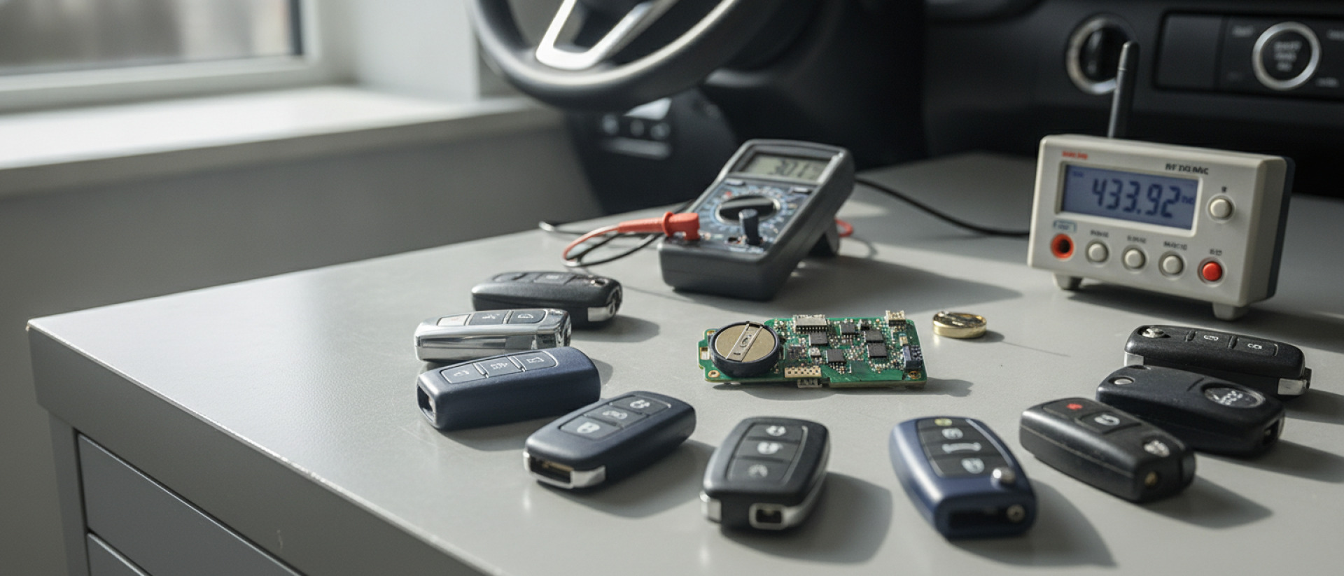 Stappenplan: Hoe controleer je of de vervangende autosleutel goed communiceert