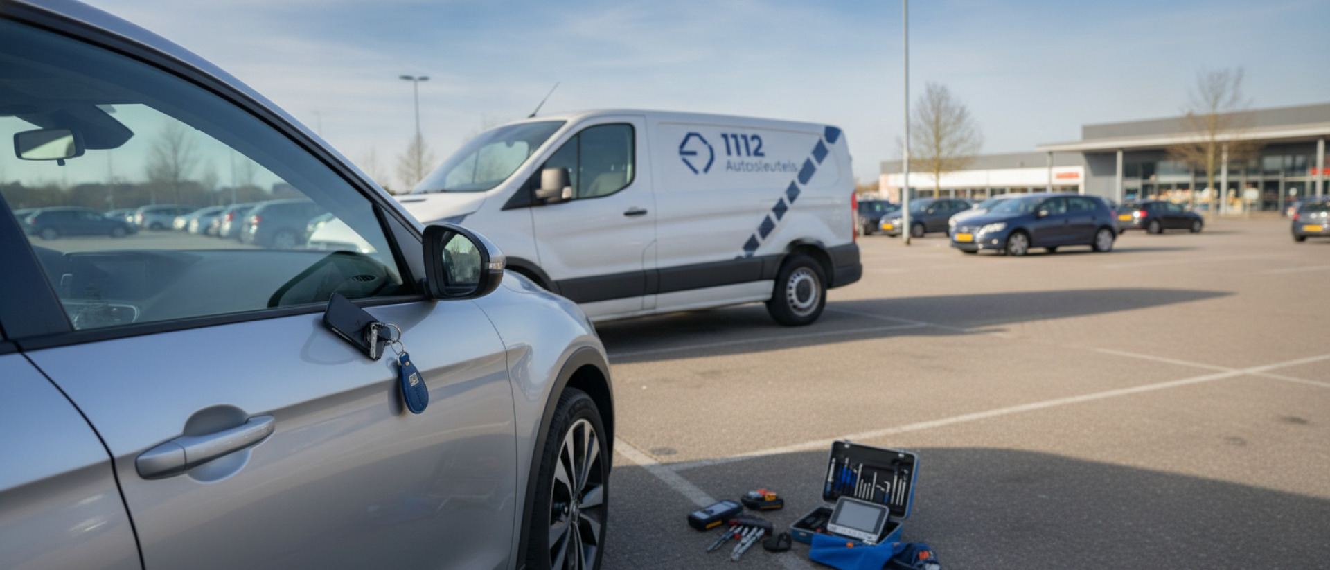 Sleutel in auto laten liggen Ons proces om je auto schadevrij te openen