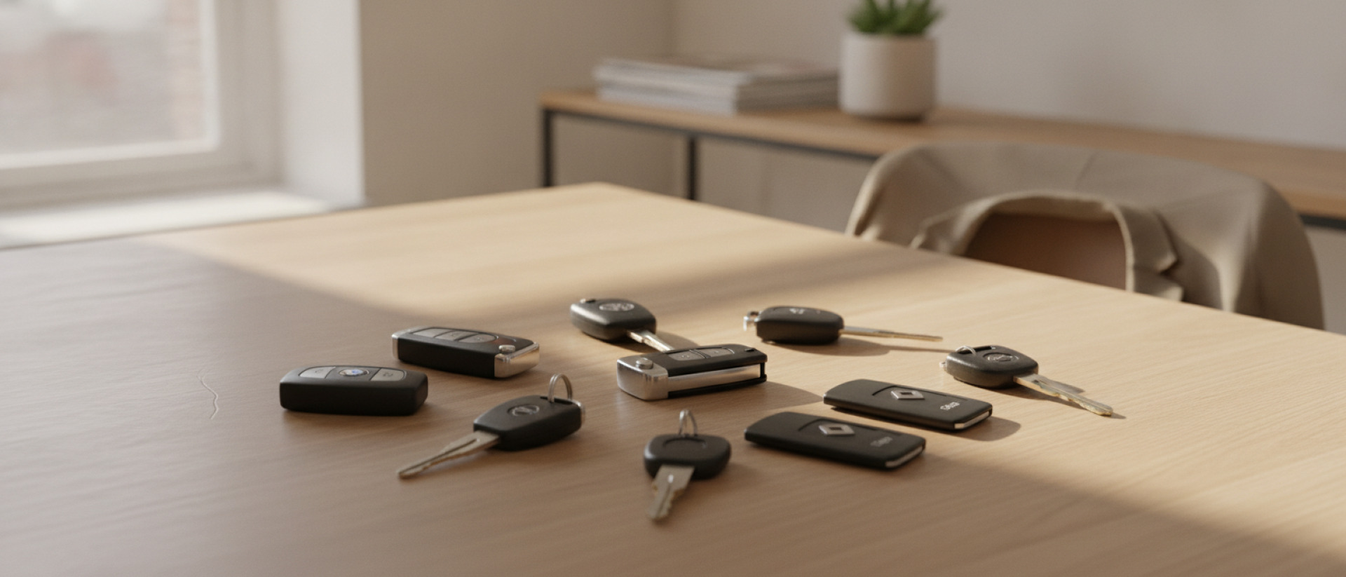 Types sleutels en keycards: van transpondersleutel tot smart key