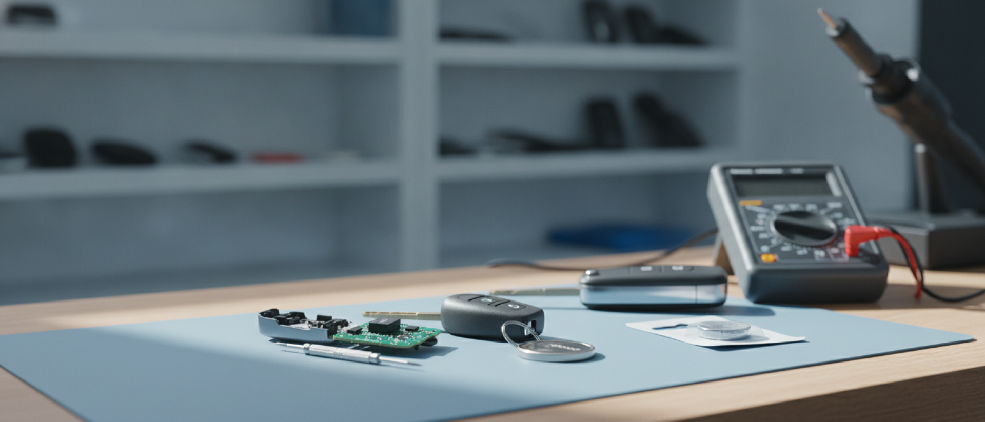 Wat betekent een lege batterij in je autosleutel