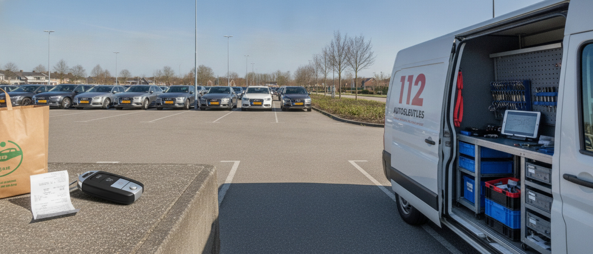 Audi autosleutel kwijt en direct hulp in Nederland