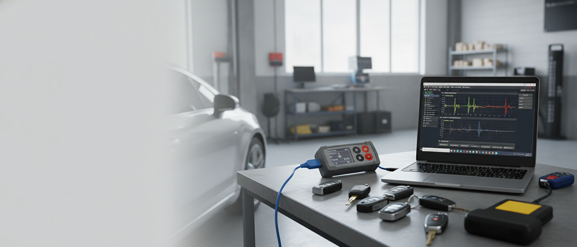 Wat is keyless autosleutel synchroniseren