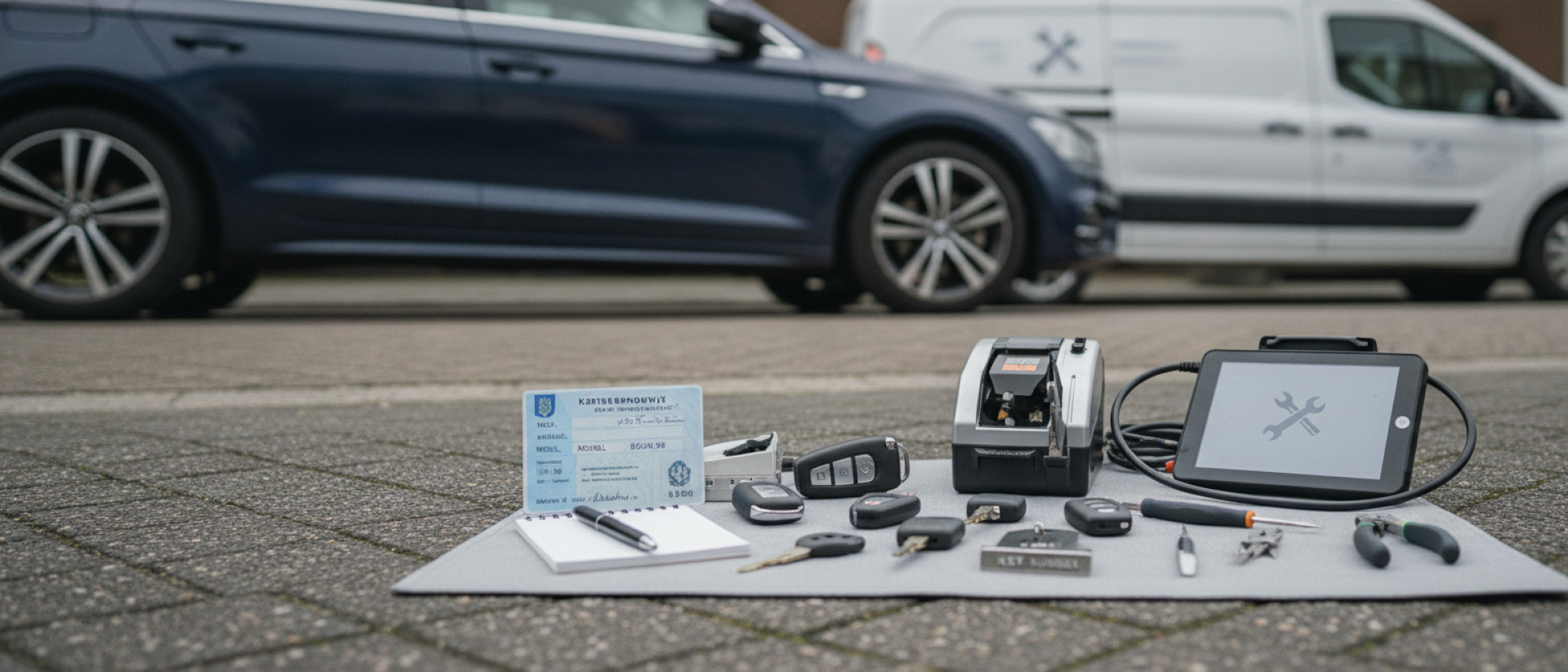 Wat heb je nodig voor mobiele autosleutelservice bij je voertuig