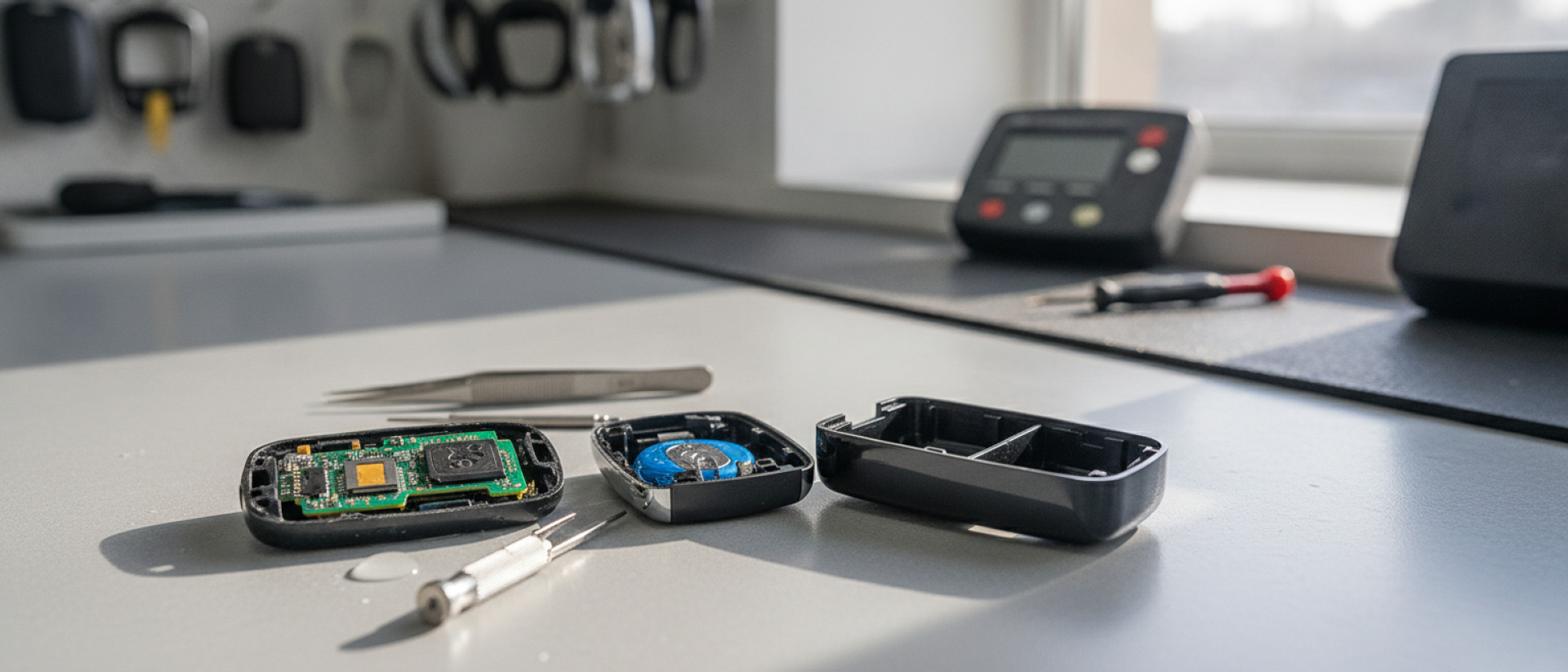 Smart key behuizing vervangen zonder gedoe