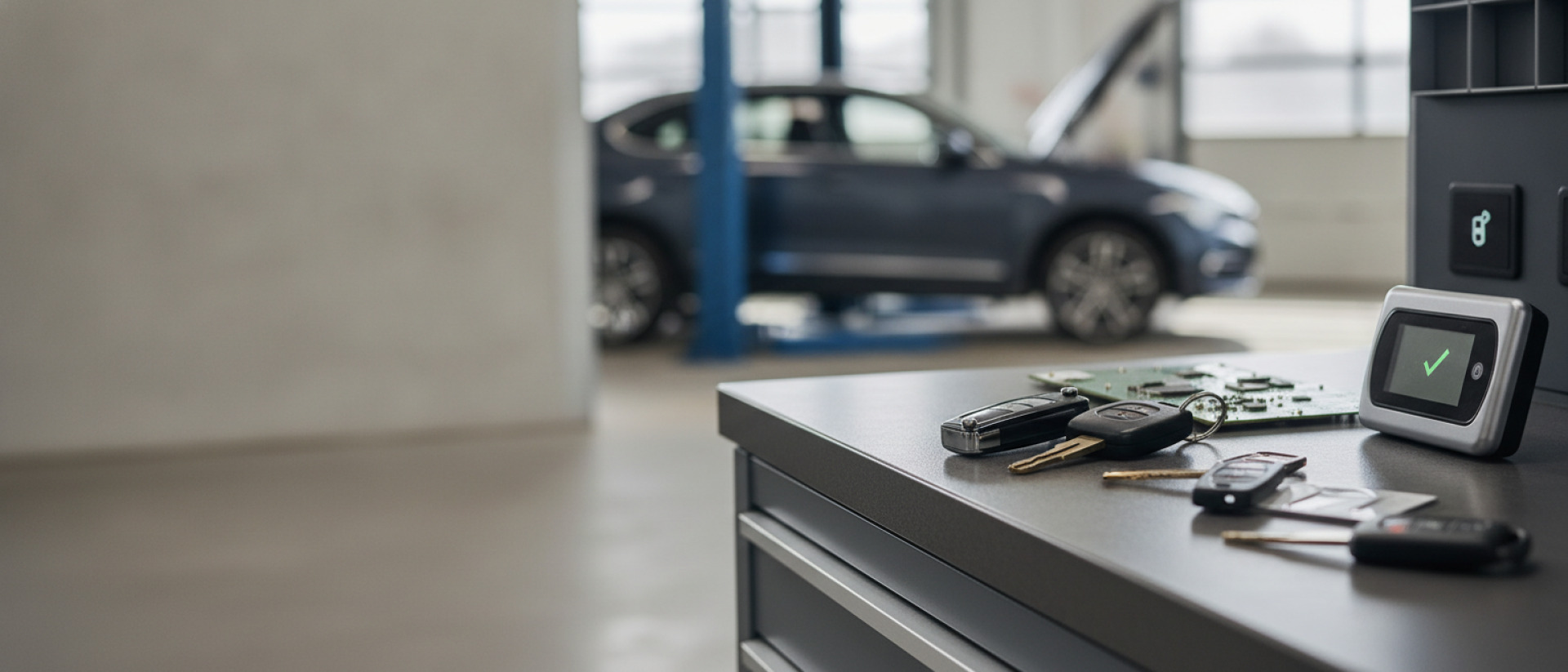 Korte geschiedenis van autosleutel en startonderbreker
