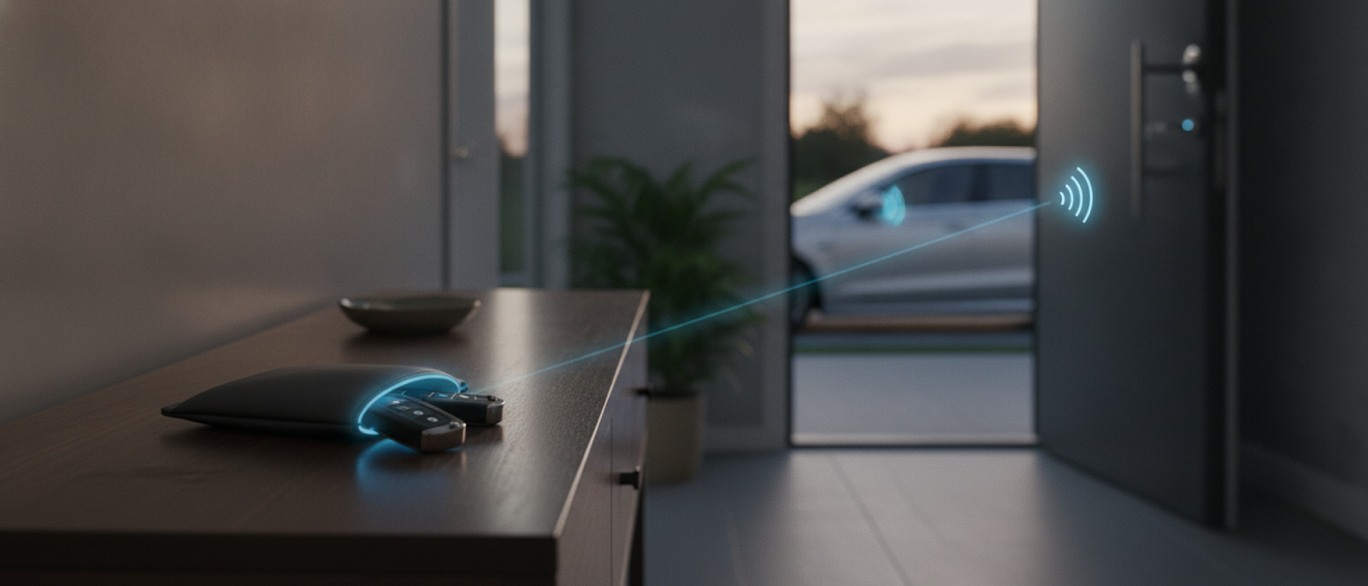 Wat is keyless signaal en sleutelopslag