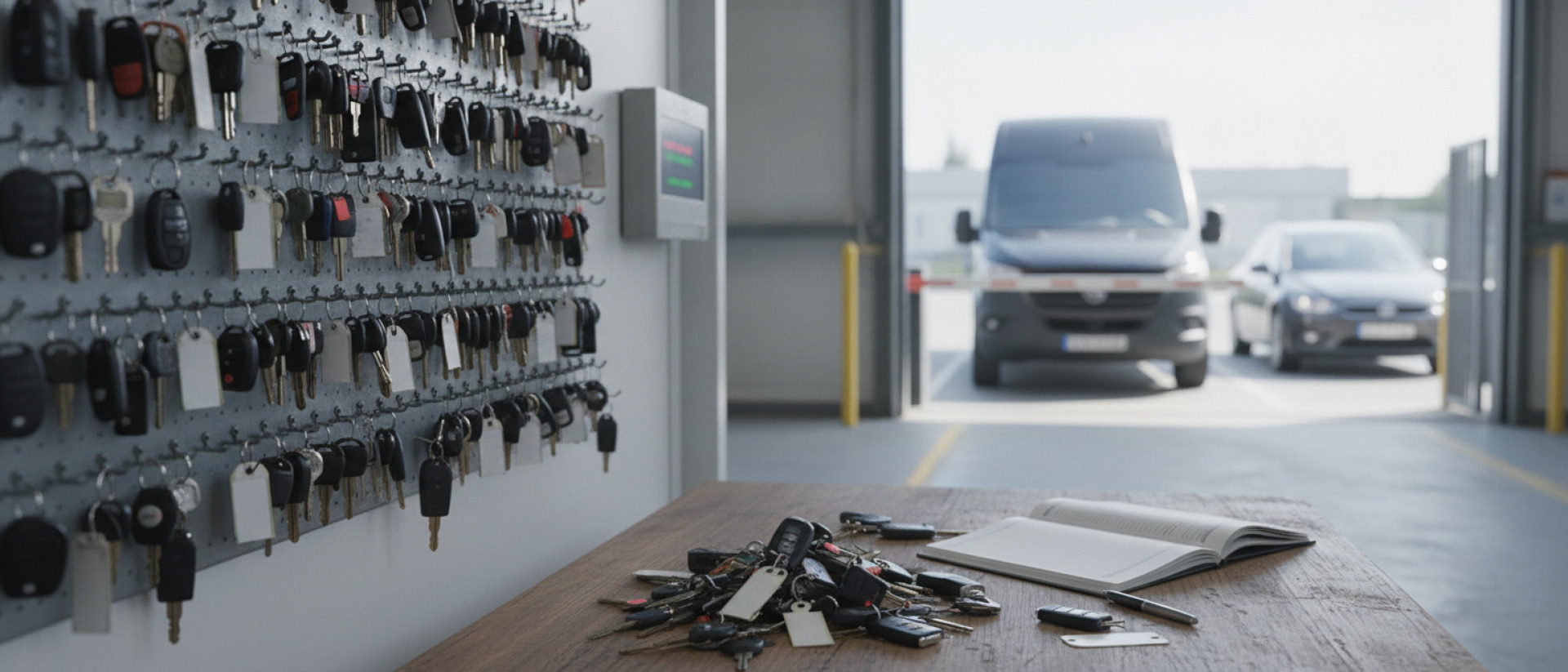 Welke fouten kosten tijd bij wagenparksleutels en chauffeurswissels